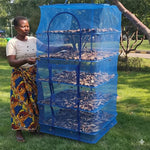 CAGE DE SECHAGE DE FRUITS LEGUMES POISSON -ANTI MOUCHES CAFARDS